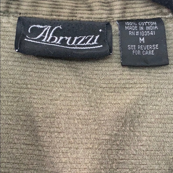 Green corduroy jacket - Picture 3 of 3